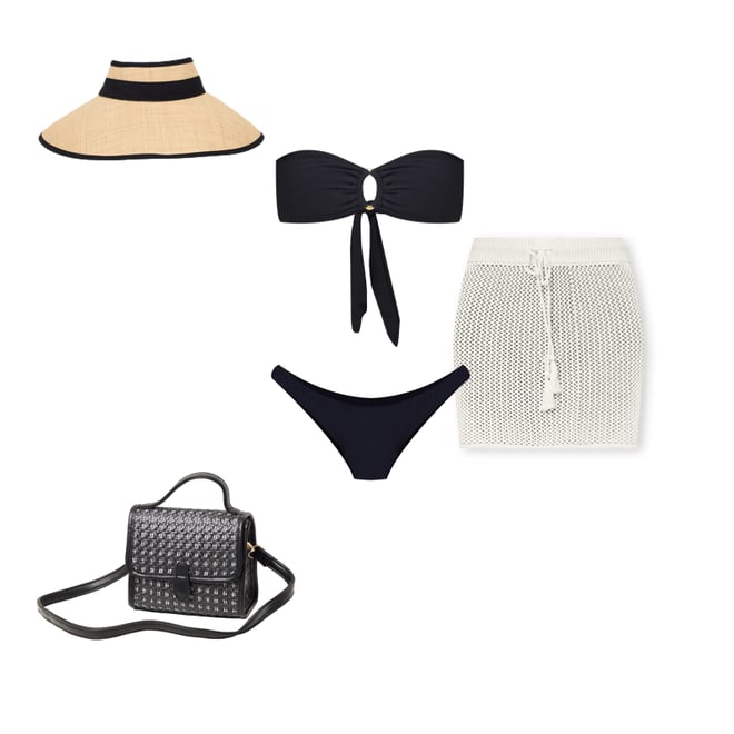 2nd bundle featuring 4 items which compliment Ribbed Camacho Bikini Bottom