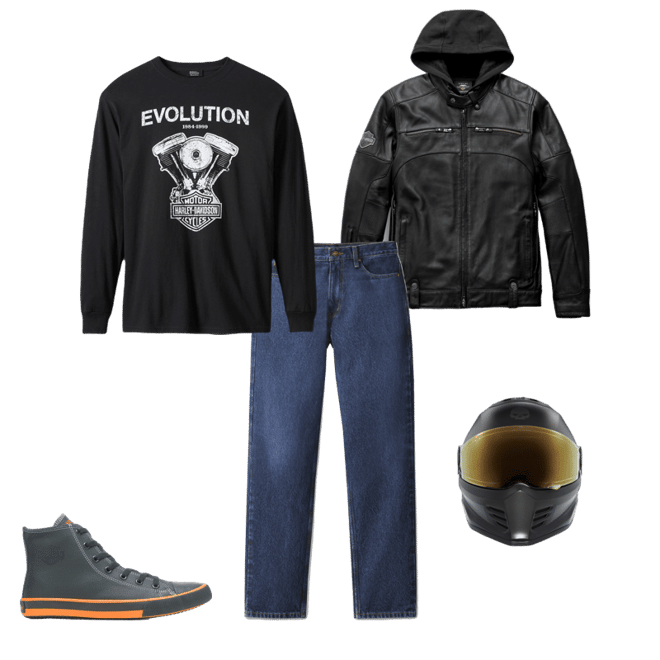 Men's Swingarm 3-in-1 Leather Jacket | Harley-Davidson USA