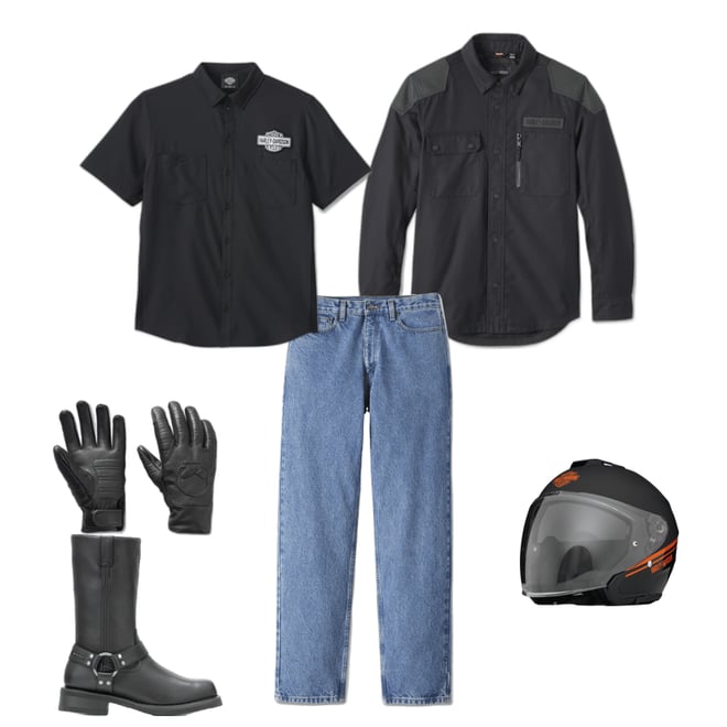 Maywood II Sun Shield H33 3/4 Helmet - Gloss Black/Matte Maywood II Sun Shield H33 3/4 Helmet - Gloss Black/Matte