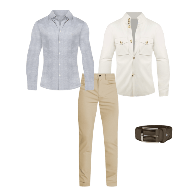 ◆DEINET◆ CUTTING SLIM LINE JACKET IN LIGHT KHAKI KDTFU4S31 FJ_Cream2.jpg?v=1747948244&