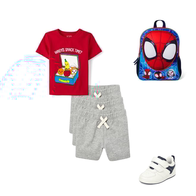 4th bundle featuring 3 items which compliment Baby And Toddler French Terry Shorts 3-Pack
