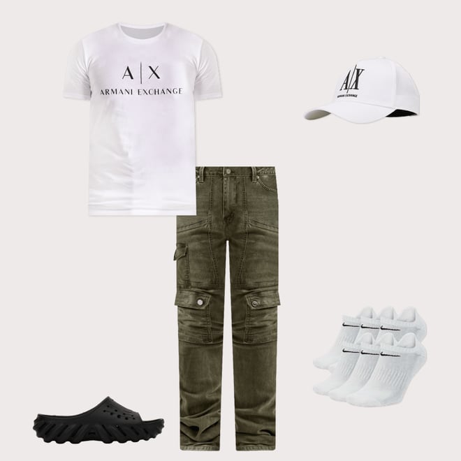 Armani Exchange Mini Icon Logo Tee