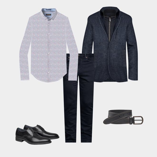 4th bundle featuring 4 items which compliment Flynch Plain Toe