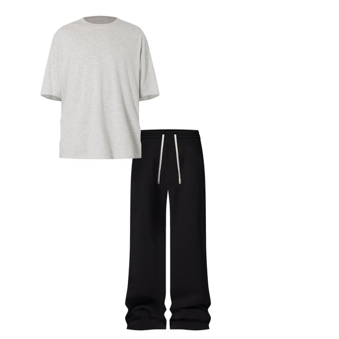 Washed Ultra Baggy Sweatpants - Black | mnml | shop now