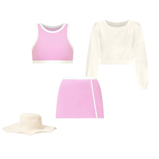 4th bundle featuring 3 items which compliment LSPACE X Anthropologie Campbell Skort