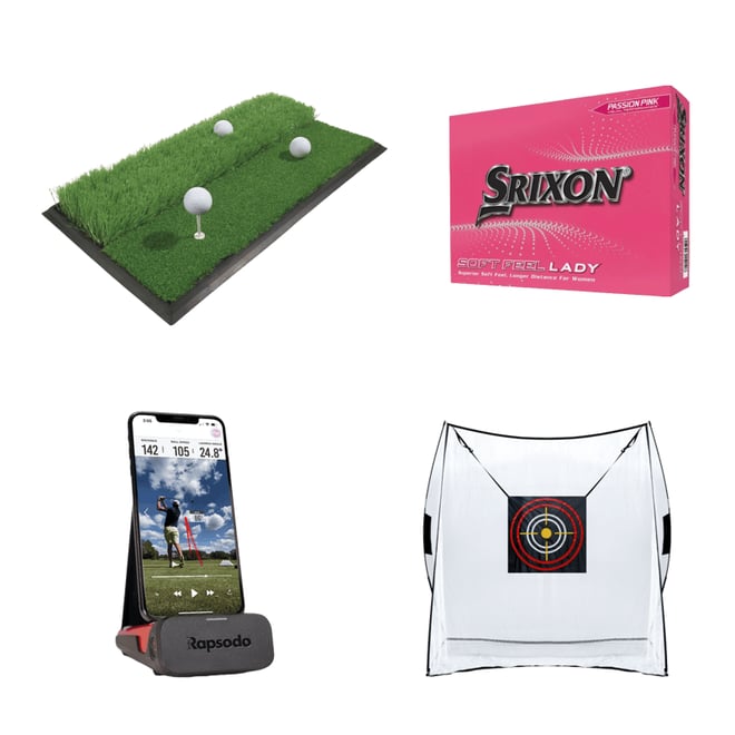 Maxfli Dual Height Golf Hitting Mat | Golf Galaxy