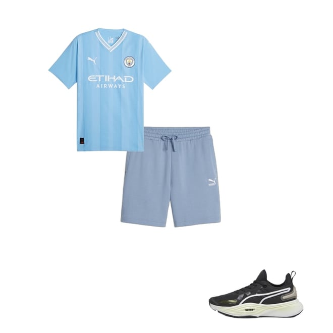 Manchester City 23/24 Men's Authentic Home Jersey | PUMA