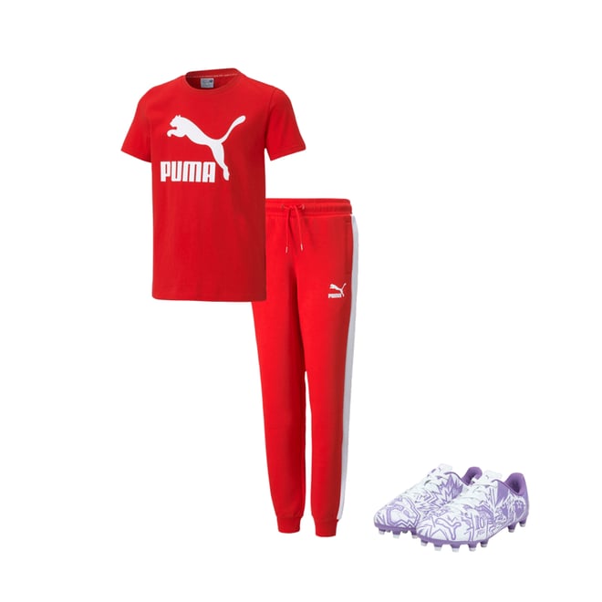 Puma track pants for girls clearance