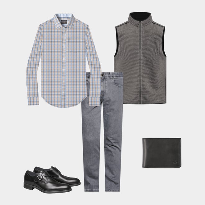 1st bundle featuring 4 items which compliment Rhodes 2-in-1 Billfold Wallet
