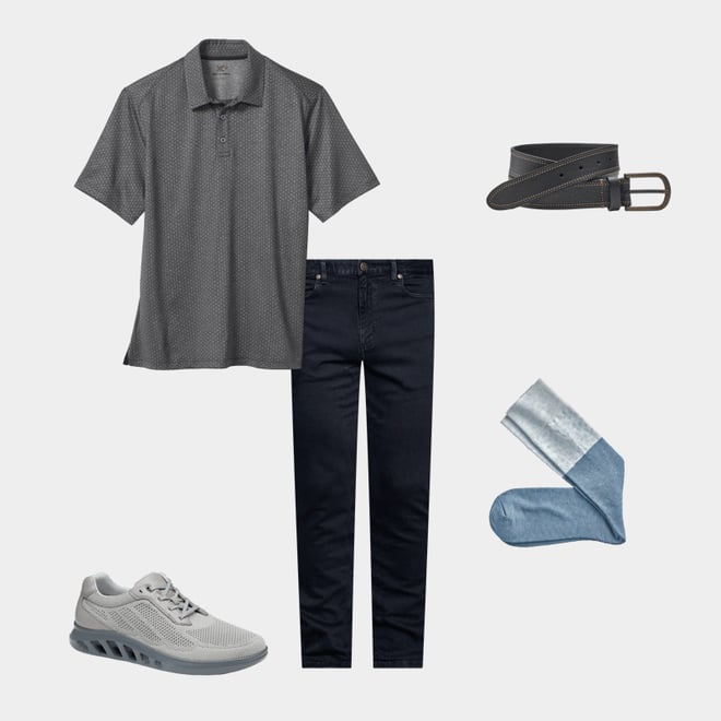 5th bundle featuring 4 items which compliment Diamond Colorblock Socks