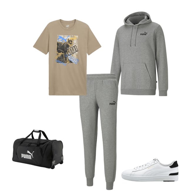 Puma rolling duffel bag deals
