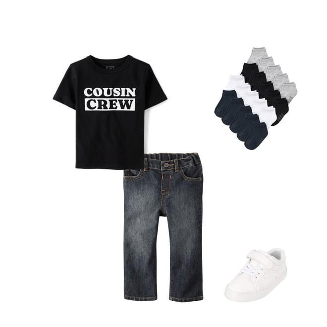 4th bundle featuring 3 items which compliment Baby And Toddler Boys Straight Jeans