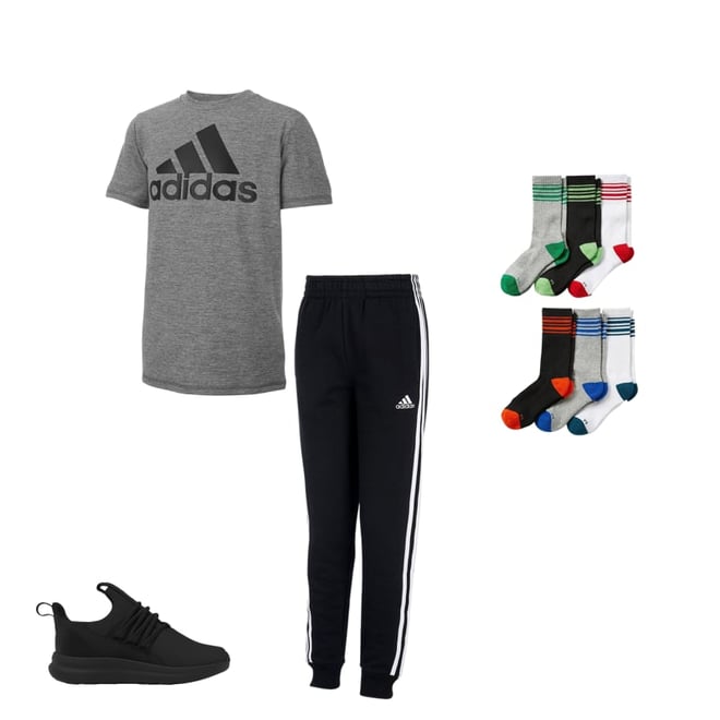 adidas Big Boys Iconic Tricot Jogger Track Pant JCPenney