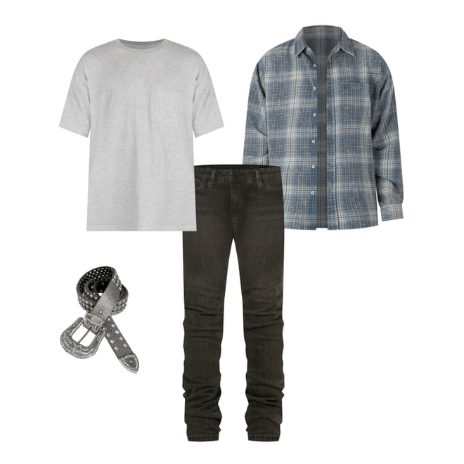 Vintage Plaid Shirt - Blue/White | mnml | shop now