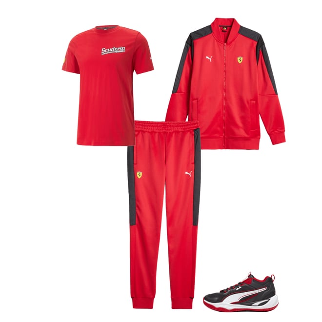 Scuderia Ferrari Race MT7 Men's Track Jacket PUMA