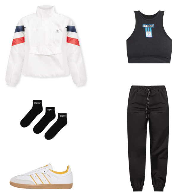 Shop adidas Half Zip Windbreaker IS2320 white SNIPES USA
