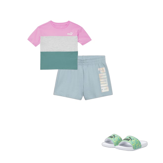 Child's Short Sleeve T-Shirt Puma Graphics III B 7-8 Years