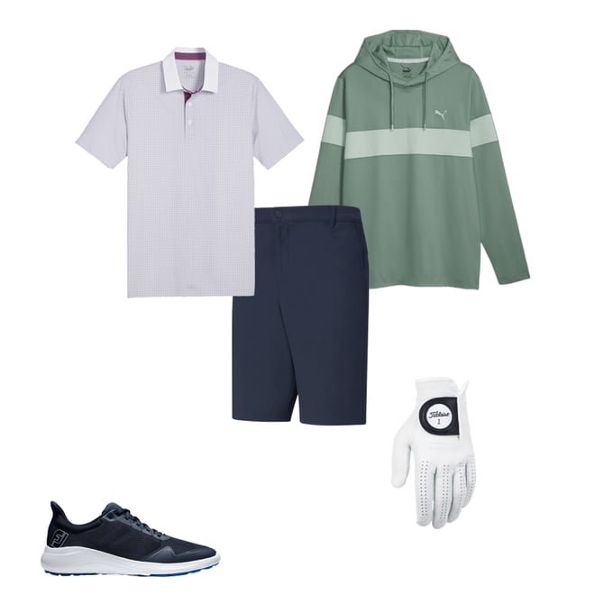 FootJoy Flex Golf Shoes - Navy 56140