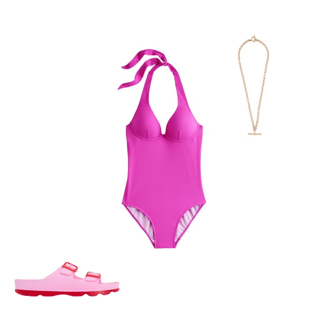 5th bundle featuring 2 items which compliment Enhancer Swimsuit-Amazing Pink
