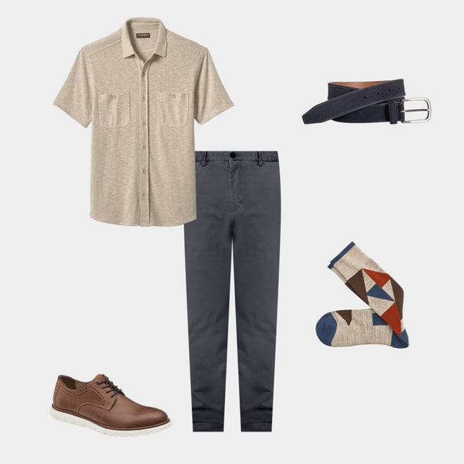 1st bundle featuring 4 items which compliment Washed Chinos