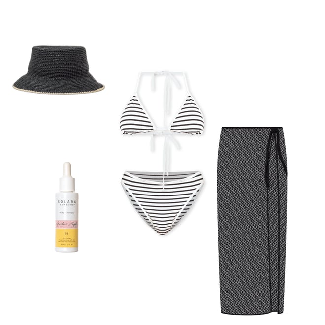 5th bundle featuring 4 items which compliment Soliel Sarong Skirt
