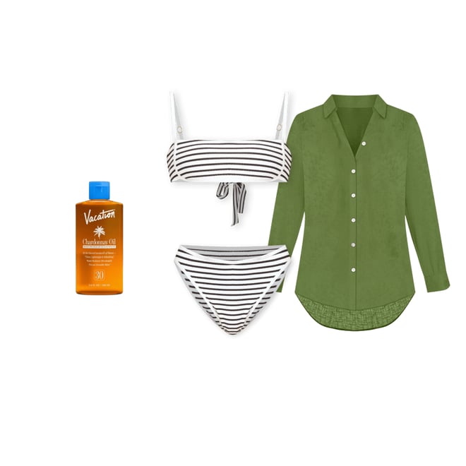 2nd bundle featuring 3 items which compliment Hazel Bikini Top
