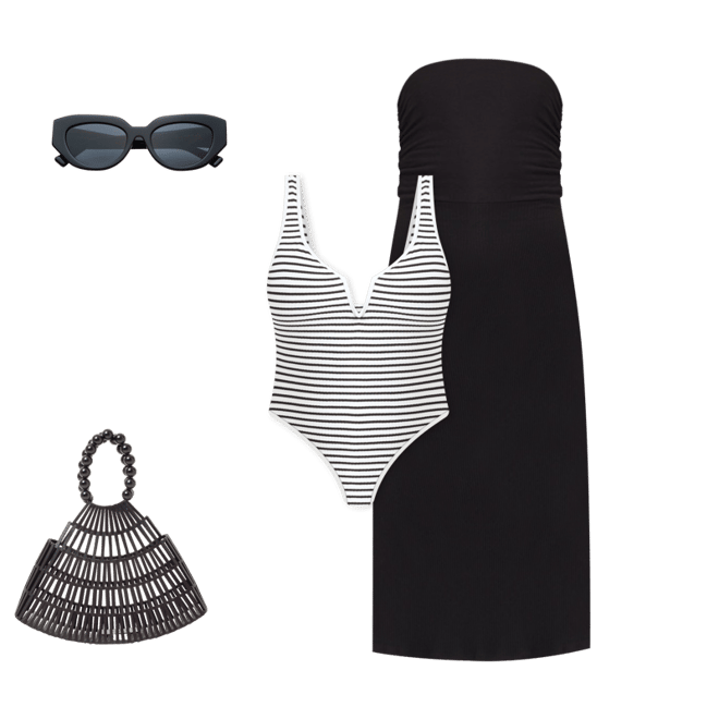 Product | LSPACE Coco One Piece Swimsuit - Sail Along Stripe