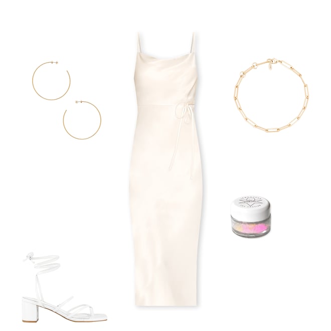1st bundle featuring 4 items which compliment La Lune Bias Cowl Midi Dress