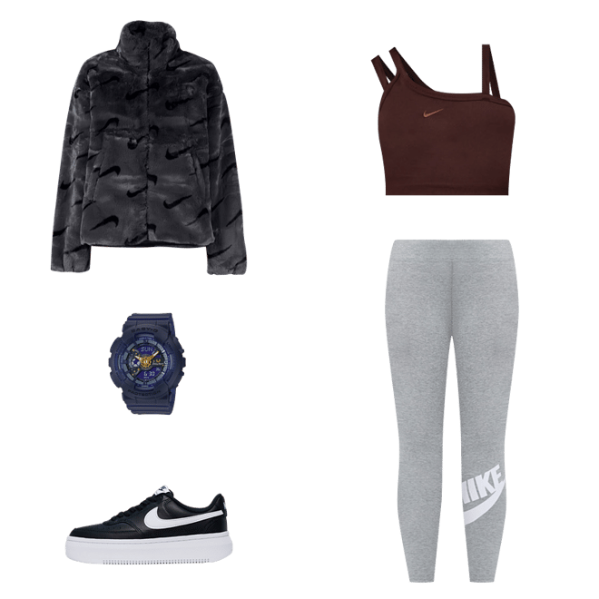 Nike Sportswear Essential curated on LTK  Super casual outfits, Leggings  outfit casual, Outfits with flares