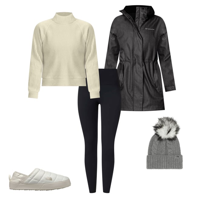 The North Face Women's Chabot Mock Neck Long Sleeve Sweater
