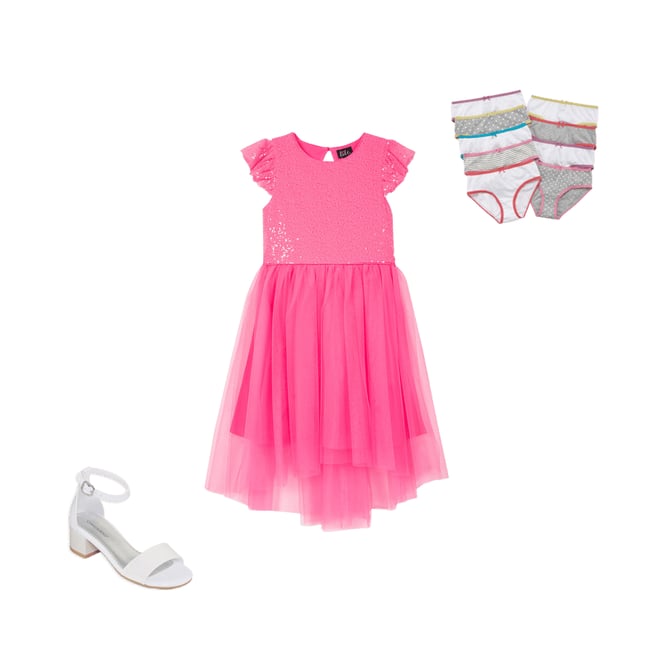 JILTU petit frill sleeve dress(pink) 0-