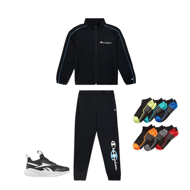 boys champion jogging suit