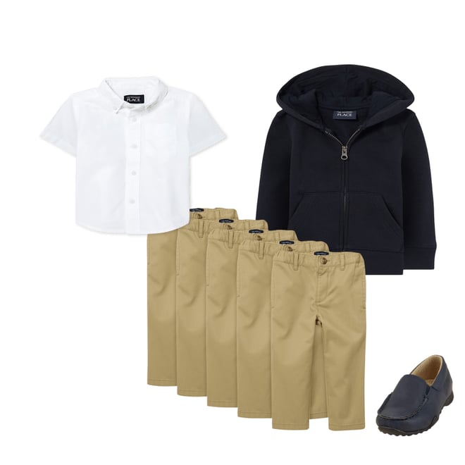 5th bundle featuring 3 items which compliment Baby and Toddler Fleece Zip Up Hoodie