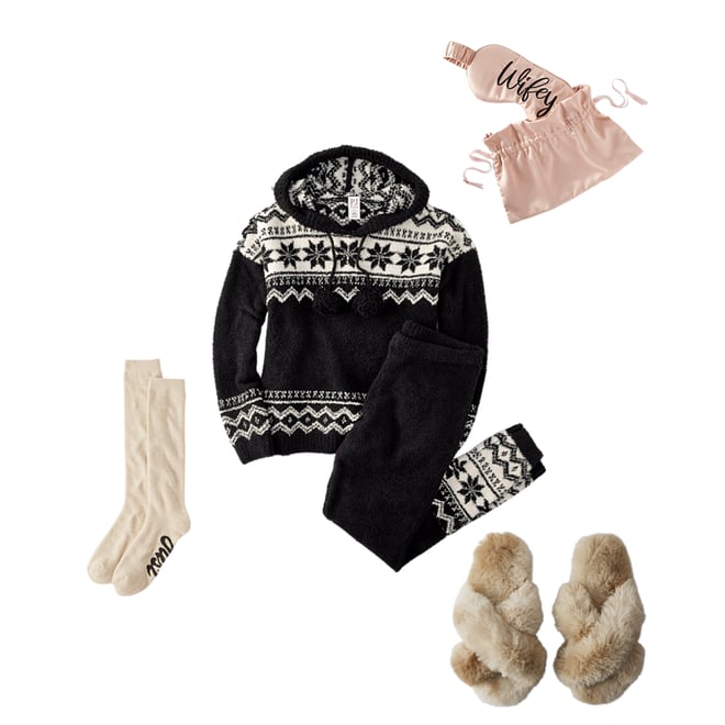 1st bundle featuring 3 items which compliment Womens Pom Pom Cozy Pajamas