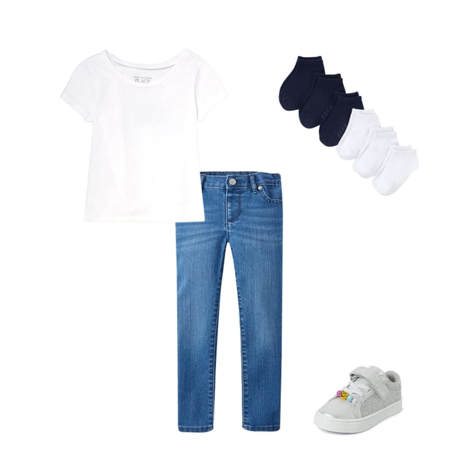 5th bundle featuring 3 items which compliment Baby And Toddler Girls Super Skinny Jeans