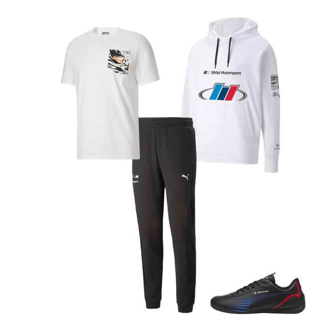 PUMA - Sudadera con capucha BMW MMS Street para hombre