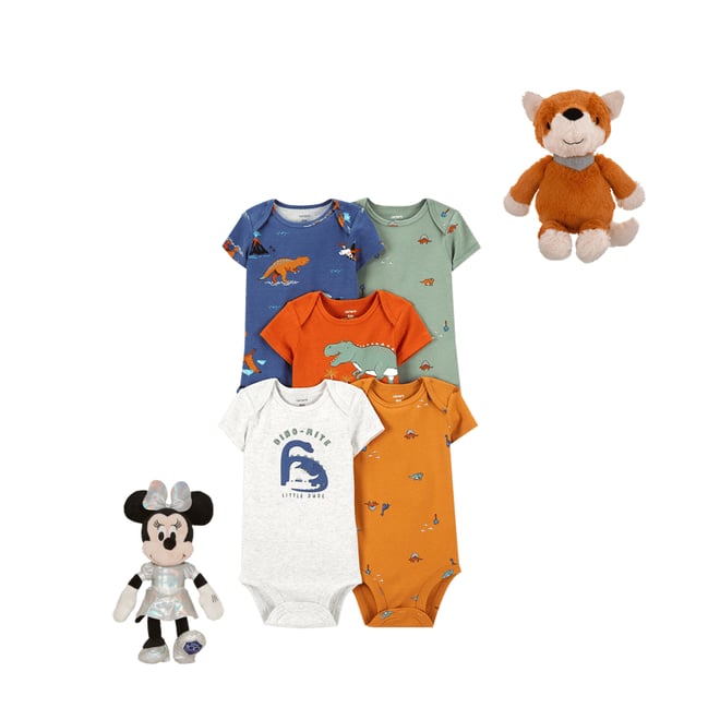 Carter's Baby Boys 5-pc. Bodysuit - JCPenney