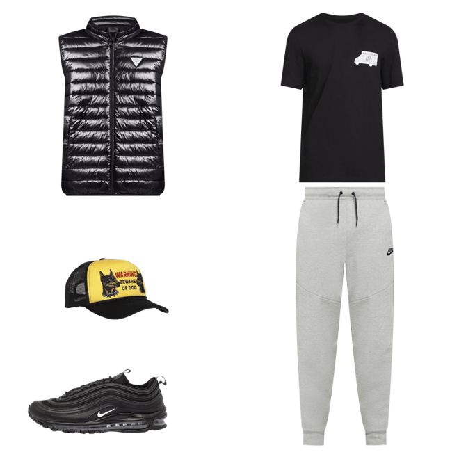 Shop Nike Tech Fleece Joggers CU4495-063 grey
