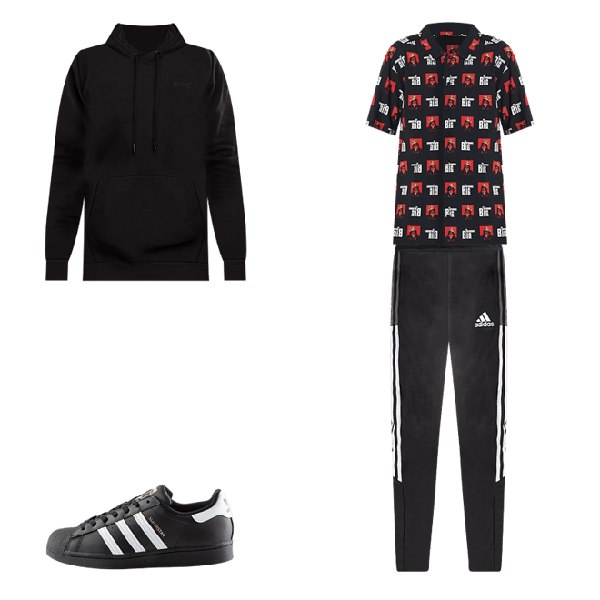 Shop Adidas Monogram Track Pant HZ4157 black | SNIPES USA