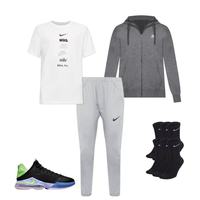Nike LeBron 19 Low Men's Basketball Shoes Black-Ghost Green-Purple – Sports  Plaza NY
