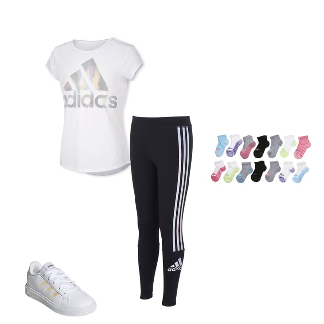 Adidas outfits hot sale for teens