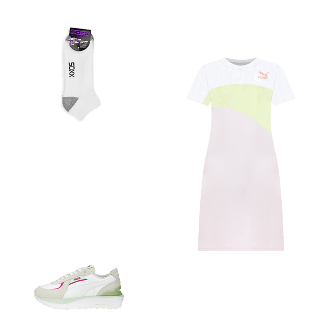 Shop PUMA MIS Tee Dress 536868-17 multi | SNIPES USA