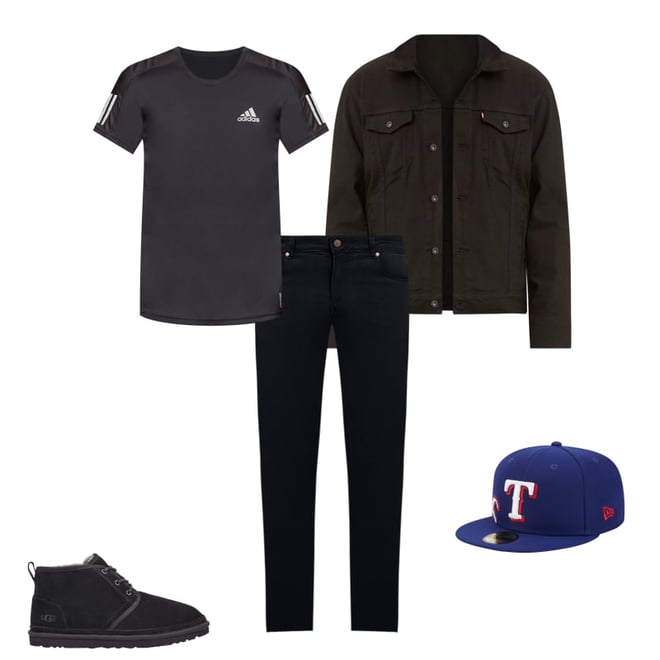 New Era Men's Texas Rangers Fitted Hat - Hibbett