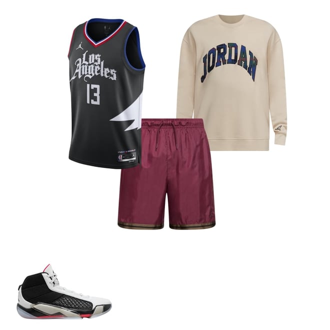 The Ballers Look & How To Style Your Varsity Shirt?  Jersey outfit, Basketball  jersey outfit, Nba jersey outfit