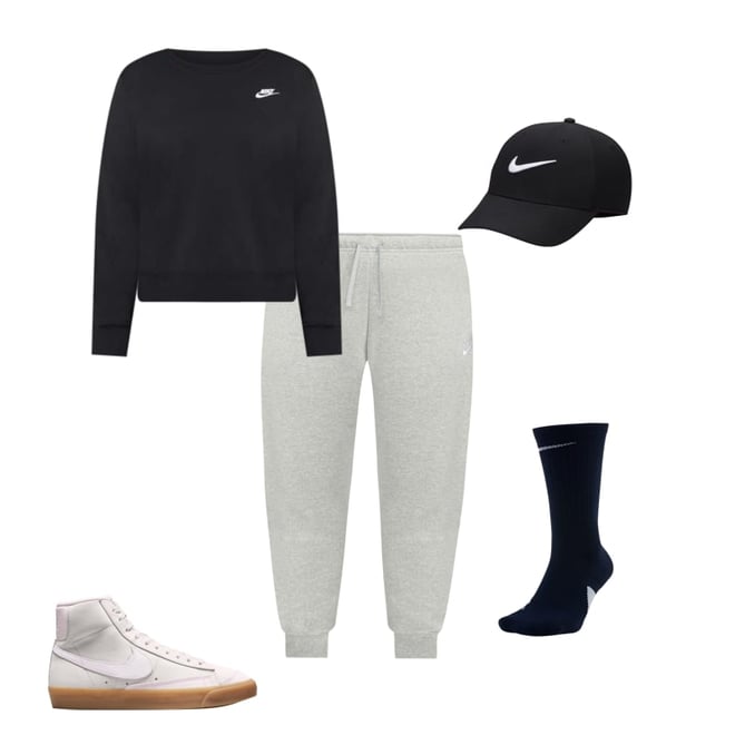 Nike joggers outfit womens hot sale