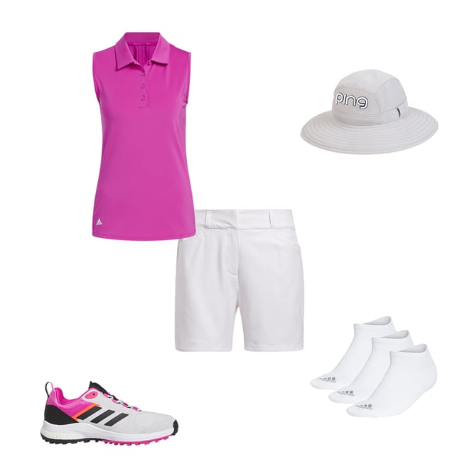 Adidas womens golf on sale shorts