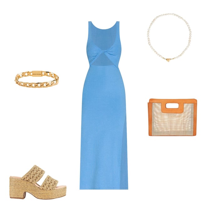 LSPACE x REVOLVE Nico Dress in Cornflower | REVOLVE