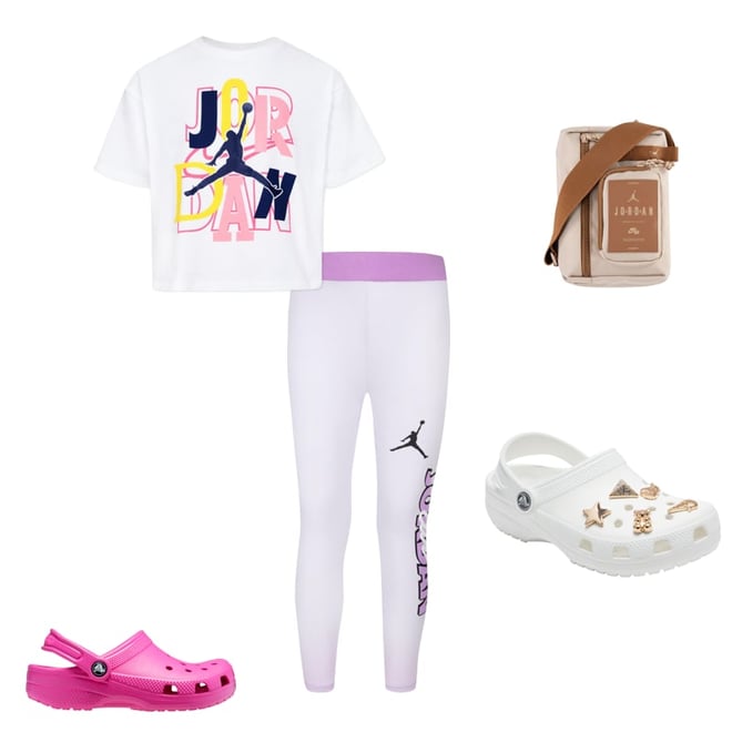 Cute girl hot sale jordan outfits