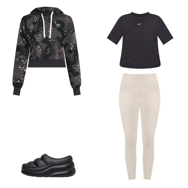 Shop Nike NSW Club Fleece Cropped Pullover Hoodie DZ3109-010 black | SNIPES  USA