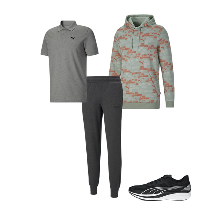 Jogging essential vert homme - Puma